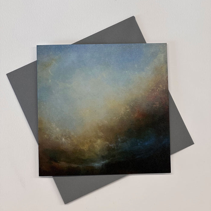 Smoke on the water greetings card