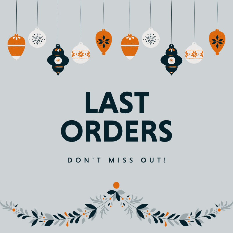 Last orders for Christmas