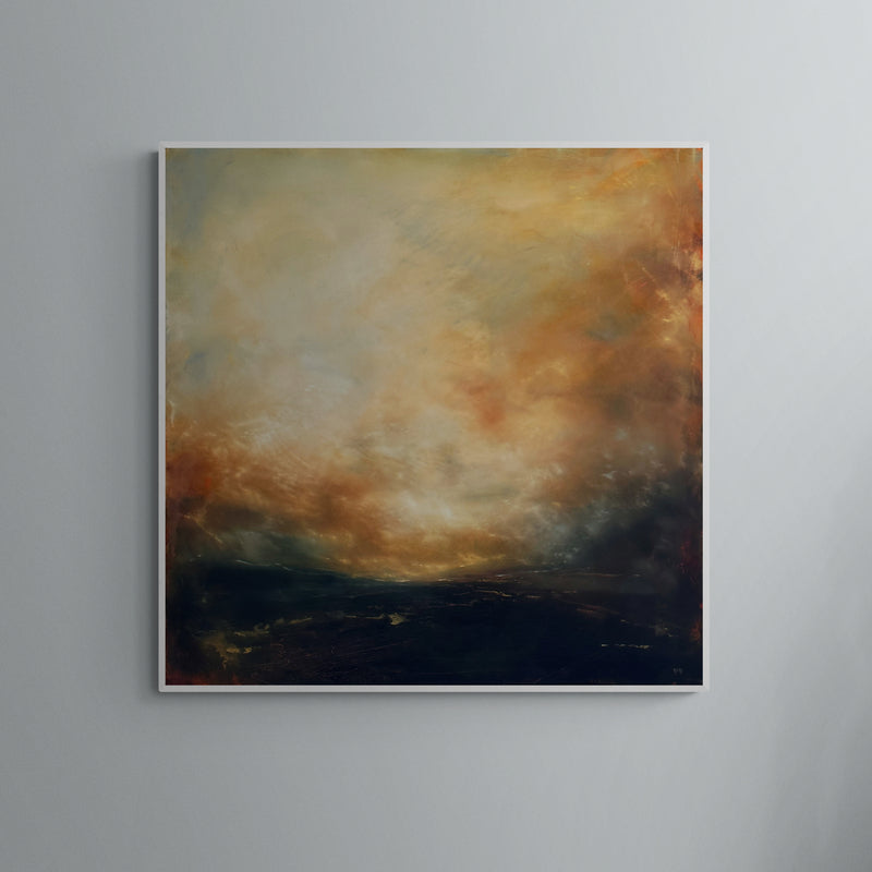 Lights dance on the horizon