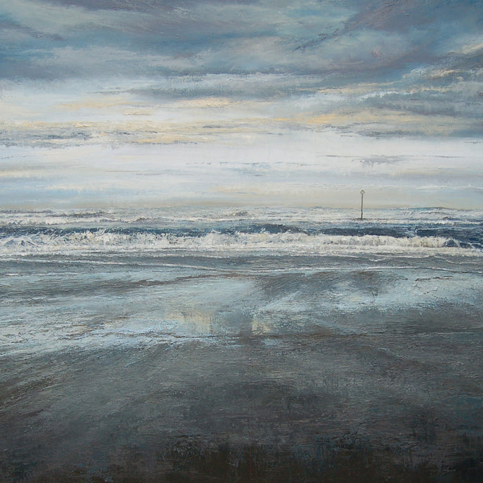 And Burdall Went to Skinningrove Greetings Card